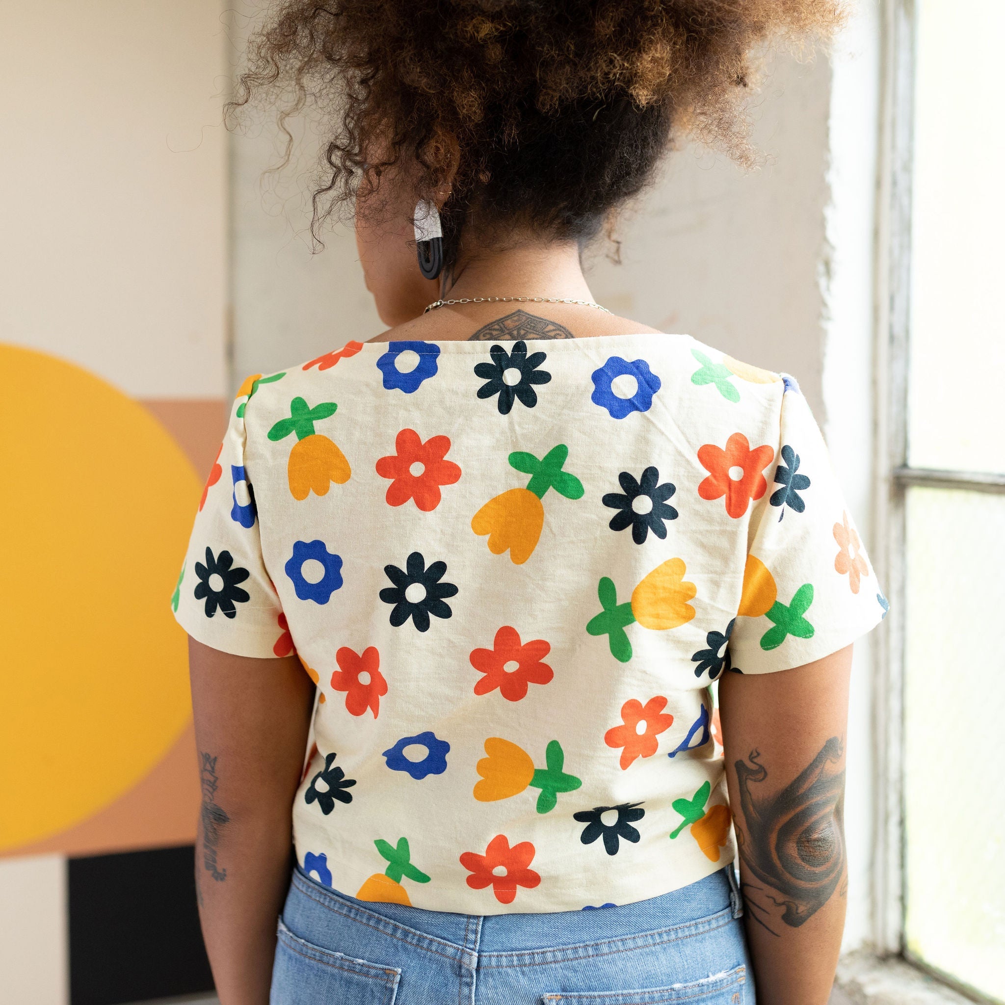 Frankie Top - Floral - IN STOCK